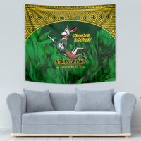 South Africa Rugby Tapestry Go Bokke World Cup Champions History - Wonder Print Shop