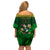 Custom South Africa Rugby Off Shoulder Short Dress Go Bokke World Cup Champions History - Wonder Print Shop