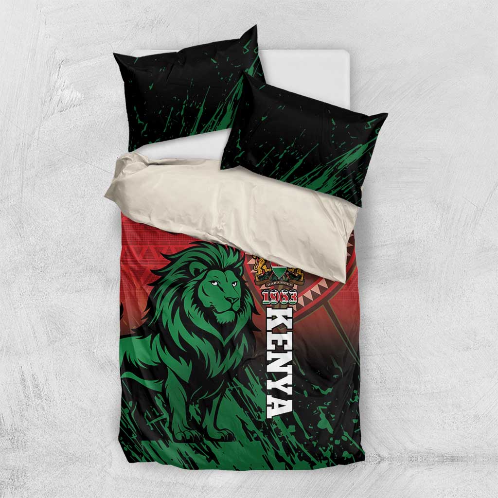 Kenya Independence Day Bedding Set Jamhuri ya Kenya 1963 - African Pattern - Wonder Print Shop