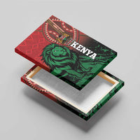 Kenya Independence Day Canvas Wall Art Jamhuri ya Kenya 1963 - African Pattern - Wonder Print Shop