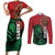 Kenya Independence Day Couples Matching Short Sleeve Bodycon Dress and Long Sleeve Button Shirt Jamhuri ya Kenya 1963 - African Pattern - Wonder Print Shop