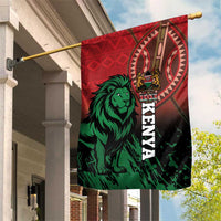 Kenya Independence Day Garden Flag Jamhuri ya Kenya 1963 - African Pattern - Wonder Print Shop