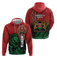 Kenya Independence Day Hoodie Jamhuri ya Kenya 1963 - African Pattern - Wonder Print Shop