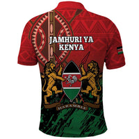 Kenya Independence Day Polo Shirt Jamhuri ya Kenya 1963 - African Pattern - Wonder Print Shop