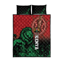 Kenya Independence Day Quilt Bed Set Jamhuri ya Kenya 1963 - African Pattern - Wonder Print Shop
