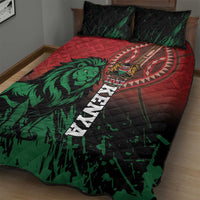 Kenya Independence Day Quilt Bed Set Jamhuri ya Kenya 1963 - African Pattern - Wonder Print Shop