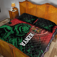 Kenya Independence Day Quilt Bed Set Jamhuri ya Kenya 1963 - African Pattern - Wonder Print Shop