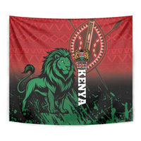 Kenya Independence Day Tapestry Jamhuri ya Kenya 1963 - African Pattern - Wonder Print Shop