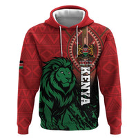 Kenya Independence Day Zip Hoodie Jamhuri ya Kenya 1963 - African Pattern - Wonder Print Shop