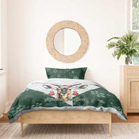 South Africa Springboks Christmas Bedding Set Bokke Santa - Geseende Kersfees - Wonder Print Shop