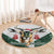 South Africa Springboks Christmas Round Carpet Bokke Santa - Geseende Kersfees