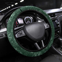 South Africa Springboks Christmas Steering Wheel Cover Bokke Santa - Geseende Kersfees - Wonder Print Shop