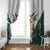 South Africa Springboks Christmas Window Curtain Bokke Santa - Geseende Kersfees - Wonder Print Shop