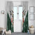 South Africa Springboks Christmas Window Curtain Bokke Santa - Geseende Kersfees - Wonder Print Shop