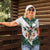 South Africa Springboks Christmas Women Polo Shirt Bokke Santa - Geseende Kersfees - Wonder Print Shop