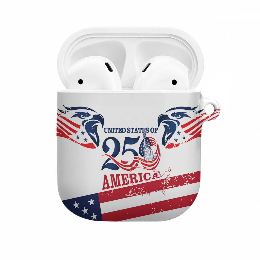 United States 250th Anniversary AirPods Case USA 4th Of July Proud - Wonder Print Shop