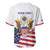 Personalized United States 250th Anniversary Baseball Jersey USA 4th Of July Proud - Wonder Print Shop