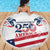 United States 250th Anniversary Beach Blanket USA 4th Of July Proud - Wonder Print Shop