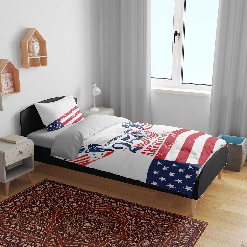 United States 250th Anniversary Bedding Set USA 4th Of July Proud - Wonder Print Shop