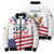 Personalized United States 250th Anniversary Bomber Puffer Jacket USA 4th Of July Proud - Wonder Print Shop