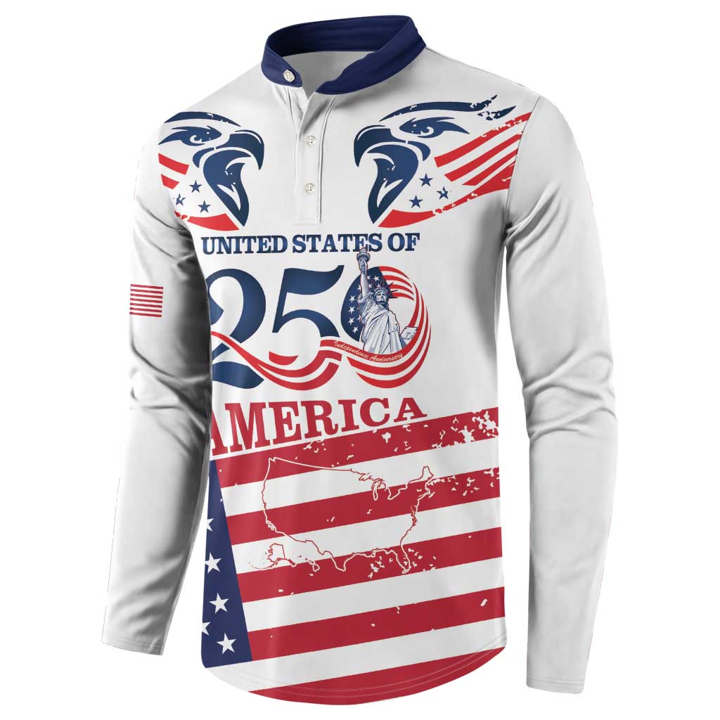 Personalized United States 250th Anniversary Button Sweatshirt USA 4th Of July Proud - Wonder Print Shop