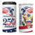 Personalized United States 250th Anniversary 4 in 1 Can Cooler Tumbler USA 4th Of July Proud - Wonder Print Shop