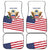 Personalized United States 250th Anniversary Car Mats USA 4th Of July Proud - Wonder Print Shop