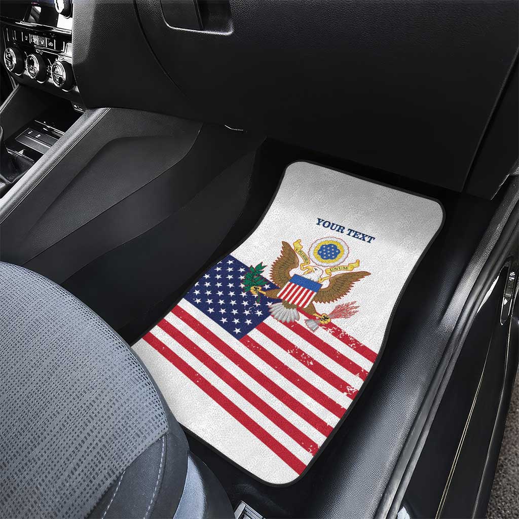 Personalized United States 250th Anniversary Car Mats USA 4th Of July Proud - Wonder Print Shop