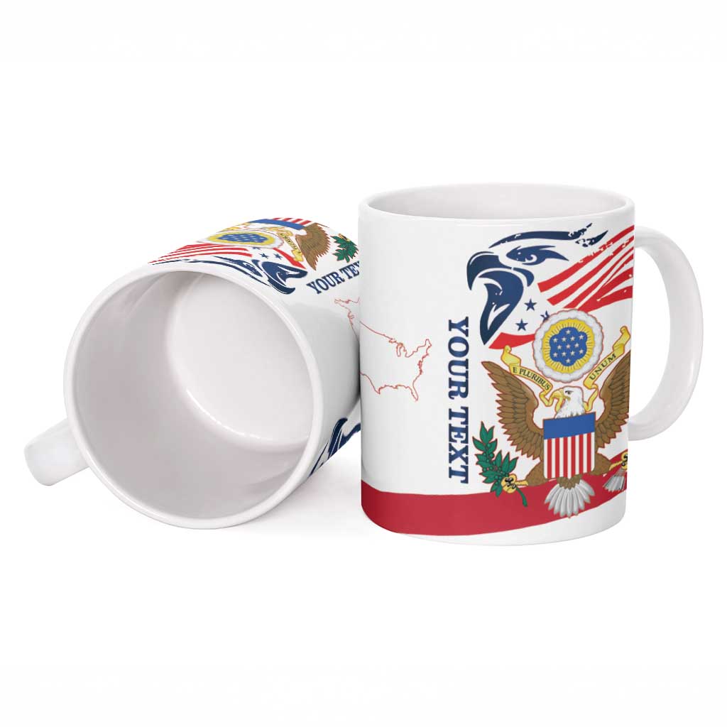 Personalized United States 250th Anniversary Ceramic Mug USA 4th Of July Proud - Wonder Print Shop