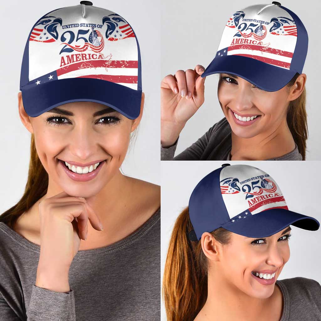 United States 250th Anniversary Classic Cap USA 4th Of July Proud - Wonder Print Shop