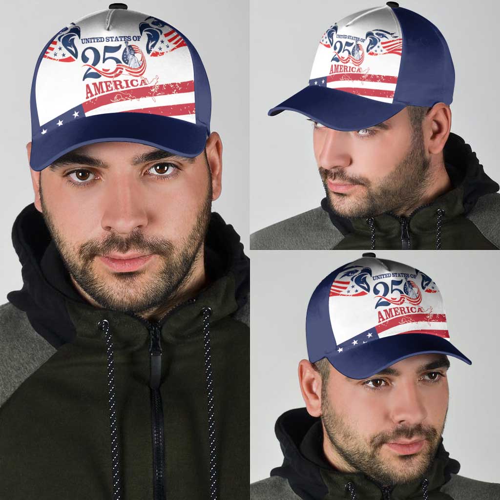 United States 250th Anniversary Classic Cap USA 4th Of July Proud - Wonder Print Shop