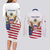 Personalized United States 250th Anniversary Couples Matching Long Sleeve Bodycon Dress and Long Sleeve Button Shirt USA 4th Of July Proud - Wonder Print Shop