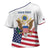 Personalized United States 250th Anniversary Cross Shoulder Shirt USA 4th Of July Proud - Wonder Print Shop