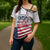 Personalized United States 250th Anniversary Cross Shoulder Shirt USA 4th Of July Proud - Wonder Print Shop