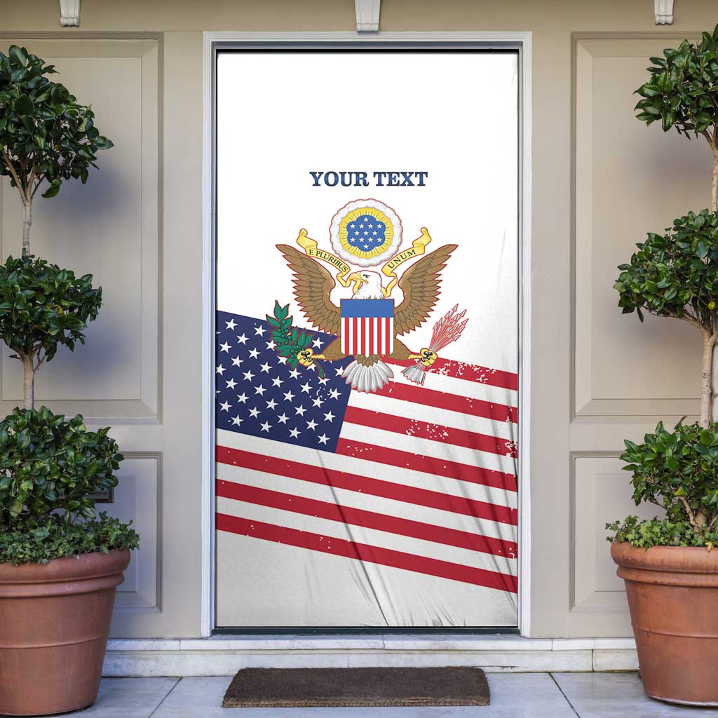 Personalized United States 250th Anniversary Door Cover USA 4th Of July Proud - Wonder Print Shop