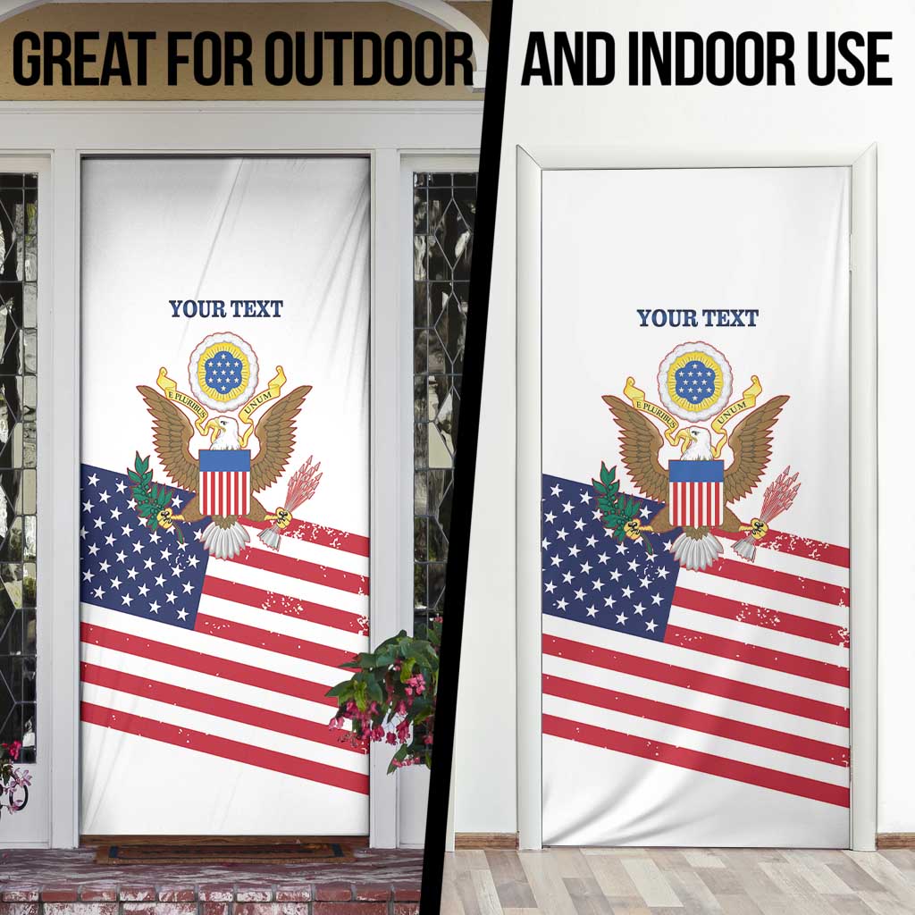Personalized United States 250th Anniversary Door Cover USA 4th Of July Proud - Wonder Print Shop