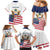 Personalized United States 250th Anniversary Family Matching Mermaid Dress and Hawaiian Shirt USA 4th Of July Proud - Wonder Print Shop