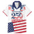 Personalized United States 250th Anniversary Family Matching Mermaid Dress and Hawaiian Shirt USA 4th Of July Proud - Wonder Print Shop
