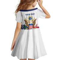 Personalized United States 250th Anniversary Family Matching Off The Shoulder Long Sleeve Dress and Hawaiian Shirt USA 4th Of July Proud - Wonder Print Shop
