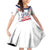 Personalized United States 250th Anniversary Family Matching Off Shoulder Short Dress and Hawaiian Shirt USA 4th Of July Proud - Wonder Print Shop