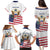 Personalized United States 250th Anniversary Family Matching Puletasi and Hawaiian Shirt USA 4th Of July Proud - Wonder Print Shop