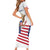 Personalized United States 250th Anniversary Family Matching Short Sleeve Bodycon Dress and Hawaiian Shirt USA 4th Of July Proud - Wonder Print Shop