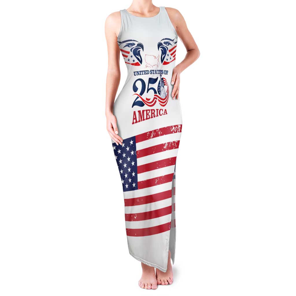 Personalized United States 250th Anniversary Family Matching Tank Maxi Dress and Hawaiian Shirt USA 4th Of July Proud - Wonder Print Shop