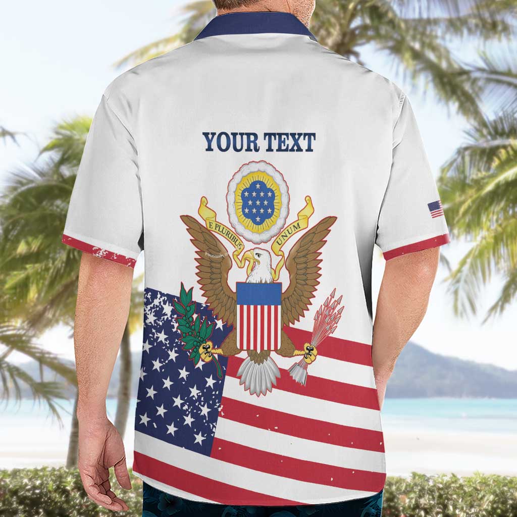Personalized United States 250th Anniversary Hawaiian Shirt USA 4th Of July Proud - Wonder Print Shop