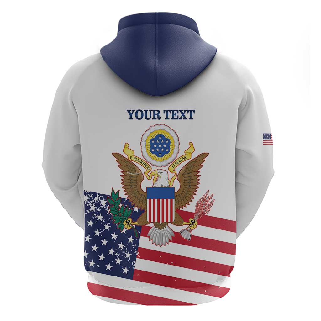 Personalized United States 250th Anniversary Hoodie USA 4th Of July Proud - Wonder Print Shop