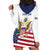 Personalized United States 250th Anniversary Hoodie Dress USA 4th Of July Proud - Wonder Print Shop