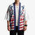 Personalized United States 250th Anniversary Kimono USA 4th Of July Proud - Wonder Print Shop