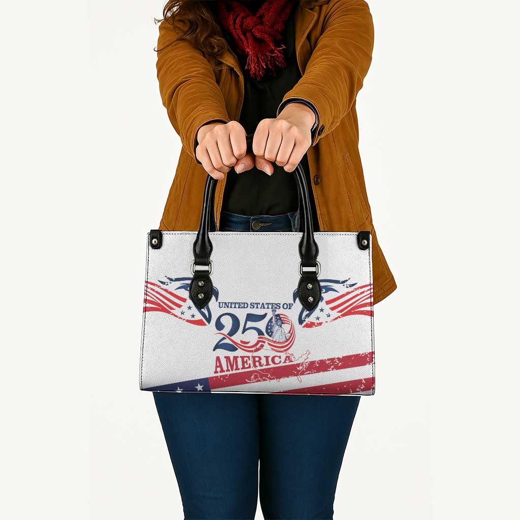 United States 250th Anniversary Leather Bag USA 4th Of July Proud - Wonder Print Shop