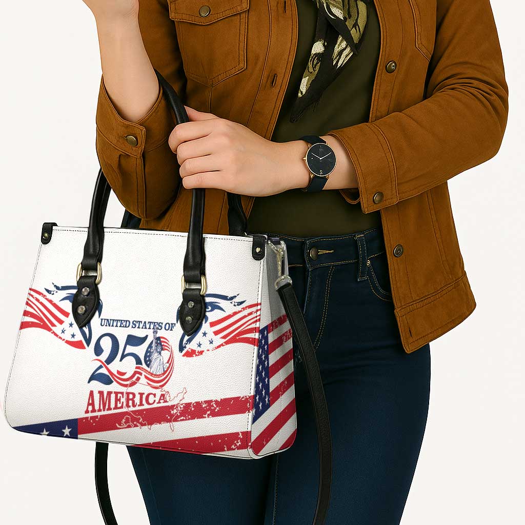 United States 250th Anniversary Leather Bag USA 4th Of July Proud - Wonder Print Shop