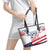 United States 250th Anniversary Leather Tote Bag USA 4th Of July Proud - Wonder Print Shop